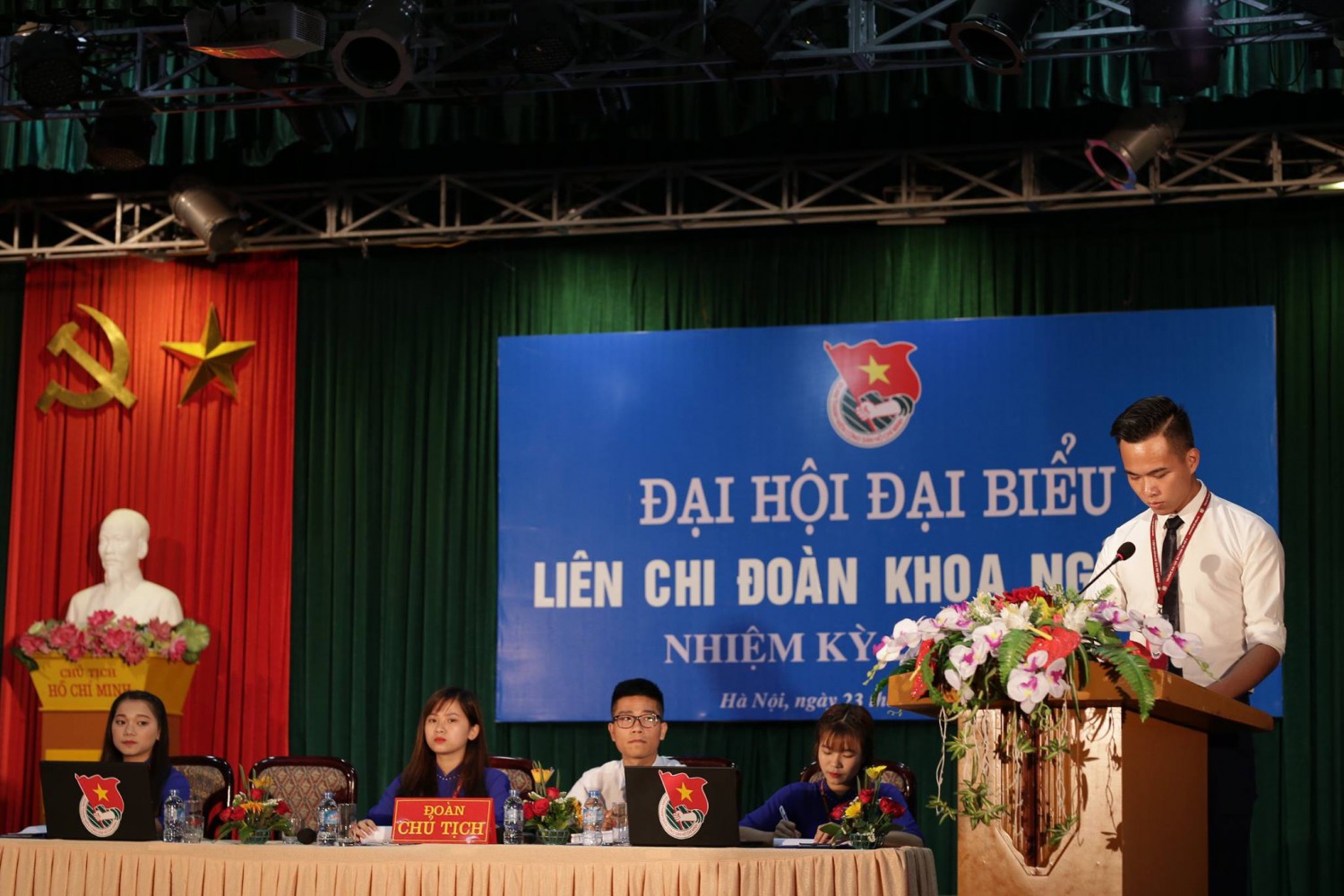 ĐẠI HỘI ĐẠI BIỂU LIÊN CHI ĐOÀN KHOA NGỮ VĂN NHIỆM KỲ 2017 – 2019