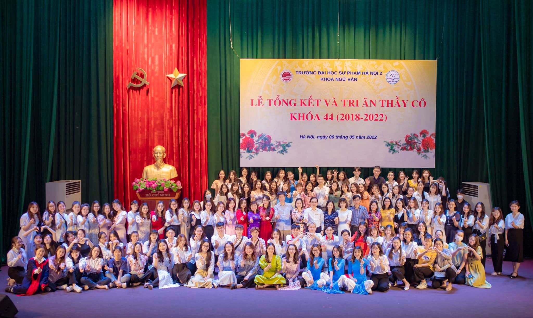 LỄ TỔNG KẾT VÀ TRI ÂN THẦY CÔ KHÓA 44 (2018-2022)