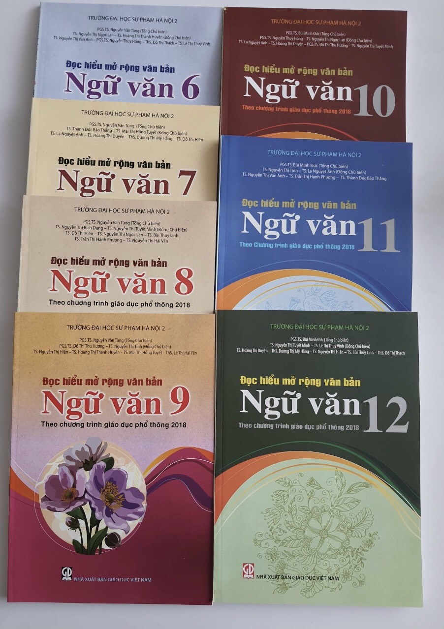 GIỚI THIỆU BỘ SÁCH ĐỌC HIỂU MỞ RỘNG VĂN BẢN NGỮ VĂN THCS VÀ THPT THEO CHƯƠNG TRÌNH GIÁO DỤC PHỔ THÔNG 2018