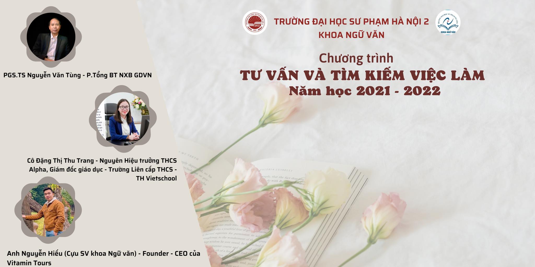 CHƯƠNG TRÌNH TƯ VẤN VÀ TÌM KIẾM VIỆC LÀM NĂM HỌC 2021-2022 